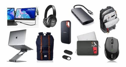 Laptop accessories - mouse, keyboard, bags, chargers and more